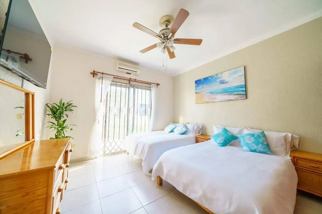 别墅 坎昆Casa Delfin - Private Pool - 3Br Prime别墅